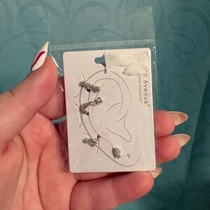 Avenue Silver Stud Earrings